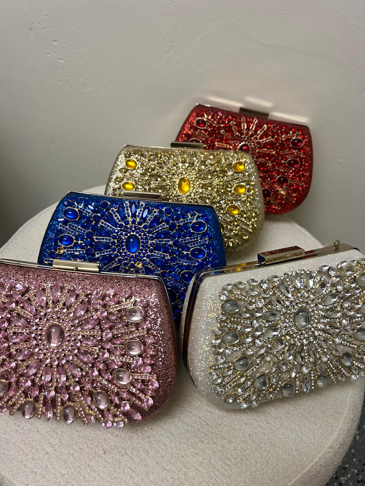 Intricate Jeweled Clutch