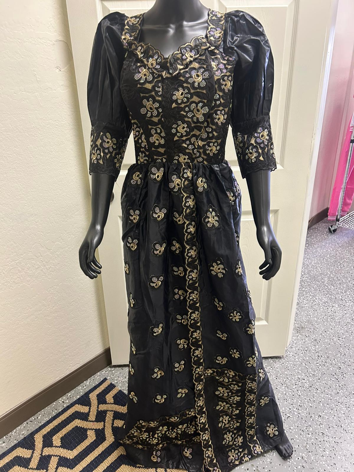 Elegant Designer Black Dress