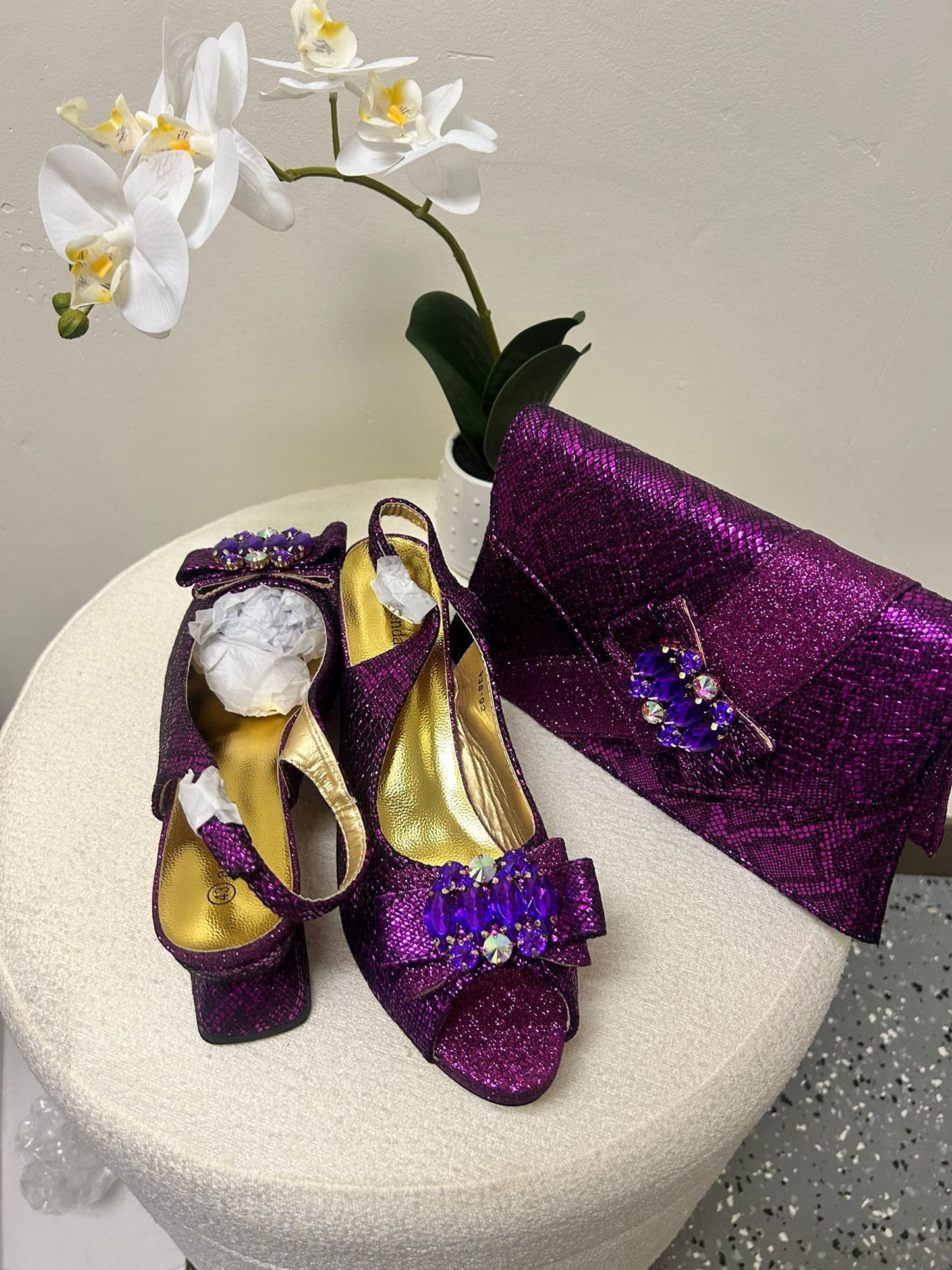 Designer Bag & Heels