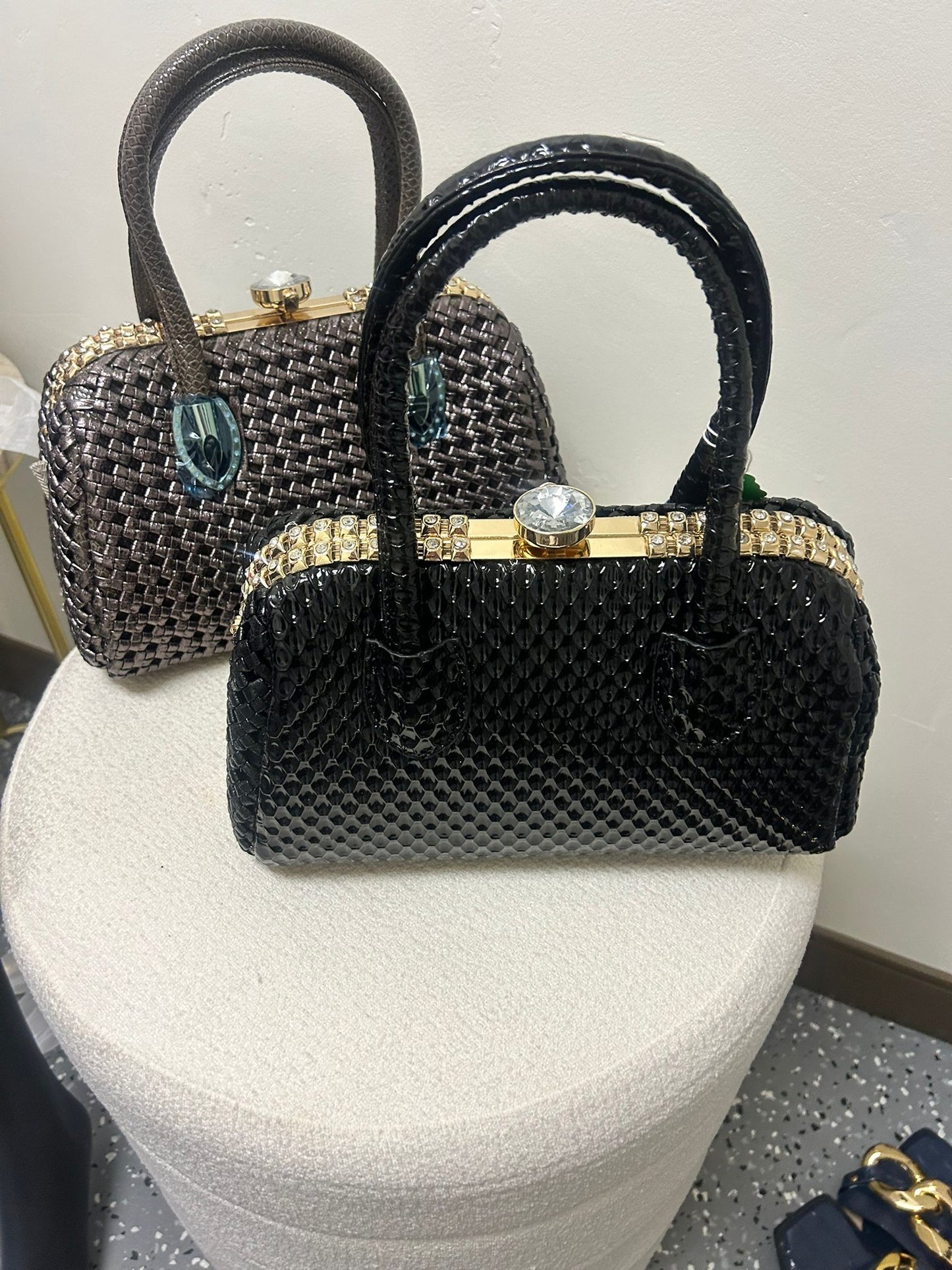 Designer Bejeweled Bag