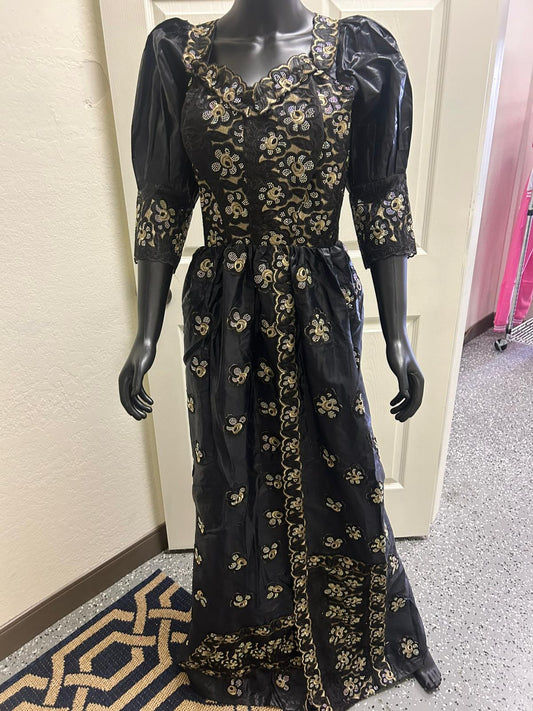 Elegant Designer Black Dress