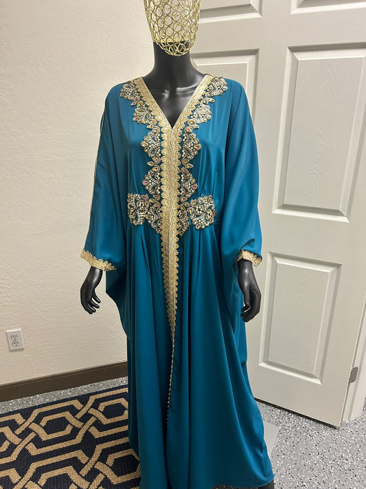 Beaded Maxi Gown